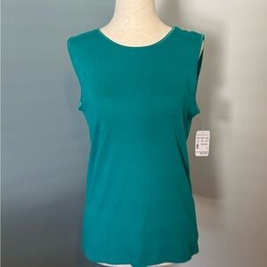 Christopher & Banks Teal Tank Top